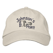 Embroidered Paint Embroidered Hat