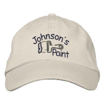 Embroidered Paint embroidered hats