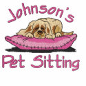 Embroidered Pet Sitting embroidered shirts by ThreadHeadLTD Embroidered Pet Sitting embroidered shirts
