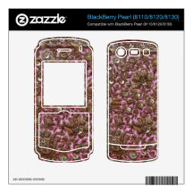Embroidered Pink Fabric New Delhi India Skin For BlackBerry