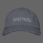 EMBROIDERED SHEPHERDS HAT W/ SHETLAND MONOGRAM embroidered hats