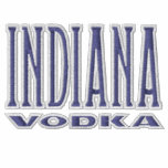 Embroidered Sherpa Hoodie w/ Indiana Vodka embroidered shirts