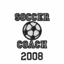 Embroidered Soccer Coach shirt embroidered shirts