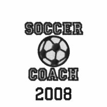 Embroidered Soccer Coach shirt embroidered shirts