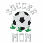 Embroidered soccer Mom design
