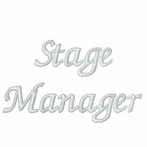 Embroidered Stage Manager Polo Shirt embroidered shirts