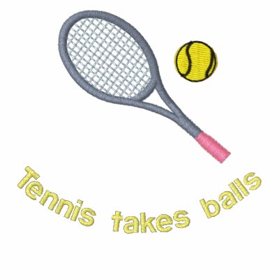 Embroidered Tennis Jacket Embroidered Tennis Jacket