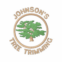 Embroidered Tree Trimming embroidered shirts