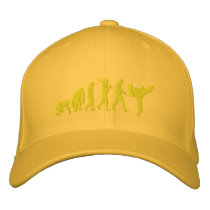 Embroidered Yellow belt Karate Martial Artists Cap embroidered hats