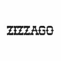 Embroidered Zip Hoodie Men's White "ZIZZAGO" embroidered shirts by shanmaree Embroidered Zip Hoodie Men's White "ZIZZAGO" embroidered shirts