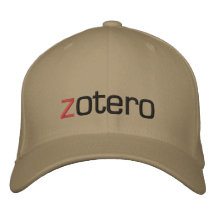 Embroidered Zotero Cap Baseball Cap