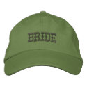 Embroidery Cowgirl Bride Baseball Cap embroideredhat