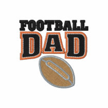 Embroidery Football Dad Polo Shirt embroidered shirts