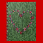 Embroidery Heart notebooks