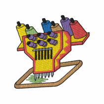 Embroidery Machine embroidered shirts
