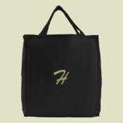 Embroidery Monogram Letter H Initial
