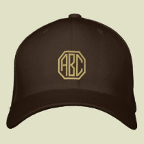 Embroidery Monogram Personalized Initials embroidered hats