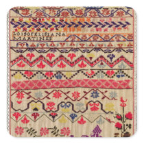 Embroidery sampler sticker