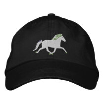 Embroidery Speed Pace white Embroidered Hat