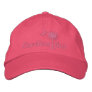 Embroidred Carolina Girl Palmetto Hat Baseball Cap