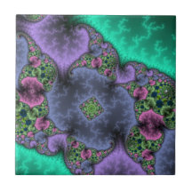 EMBRYO MANDALAS FRACTAL TILE