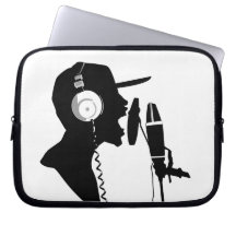 Emcee laptop sleeve