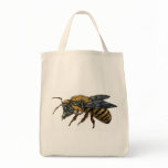 emek_bee_single tote bags