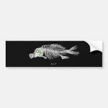 emek_bp_fish_gasmask_sticker bumper stickers