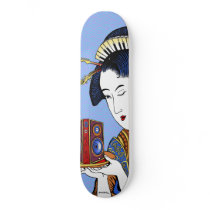Emek "Japanese Music Lady" skateboards