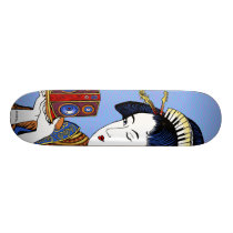 Emek "Japanese Music Lady" skateboards