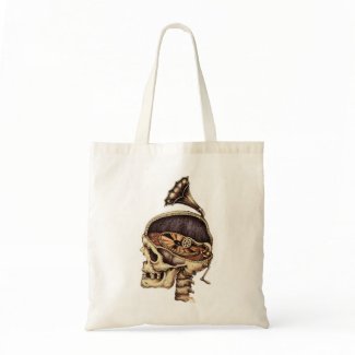 emek_phonoskull_zazzle bag