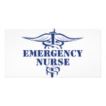 emer nurse personalized photo card