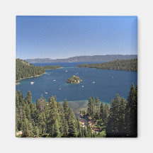 Emerald Bay, Lake Tahoe, California, USA Refrigerator Magnet