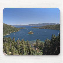 Emerald Bay, Lake Tahoe, California, USA Mousepad