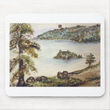 EMERALD BAY LAKE TAHOE MOUSE MATS