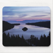 Emerald Bay Sunrise, Lake Tahoe... Mousepads