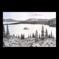 Emerald Bay with Fannette Island, Lake Tahoe, CA posters by artist318 Emerald Bay with Fannette Island, Lake Tahoe, CA posters