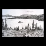 Emerald Bay with Fannette Island, Lake Tahoe, CA posters