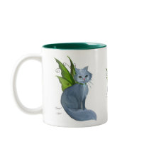Emerald Cat Mug