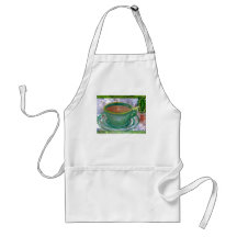 Emerald Coffee CricketDiane Coffee Art Apron