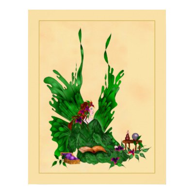 Emerald Faerie Posters by IrishPirateQueen