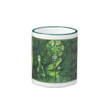 Emerald Fairy Forest Coffee Mug