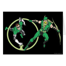 Emerald Gladiator & Emerald Archer Card