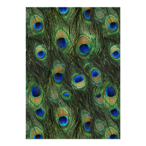 Emerald Green Gold Royal Indian Peacock Wedding Personalized Invitations