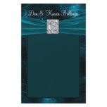 Emerald Green Swirls Wedding Customized Stationery