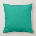 Emerald Green Throw Pillow