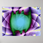 Emerald in Flower Petals posters