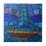 Emerald Mask (primitive mask expressionism) Tiles