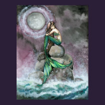 Emerald Mermaid Poster Print by Molly Harrison posters