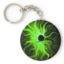 Emerald Ring of Fire keychain